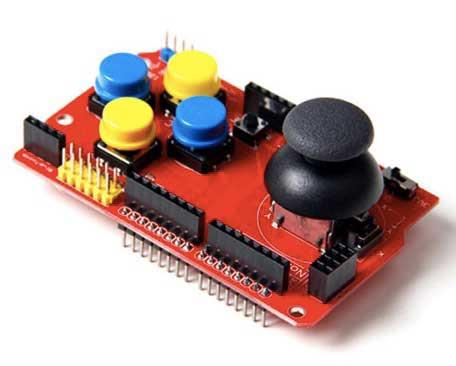 Joystick Shield Module Robotics Control Arduino